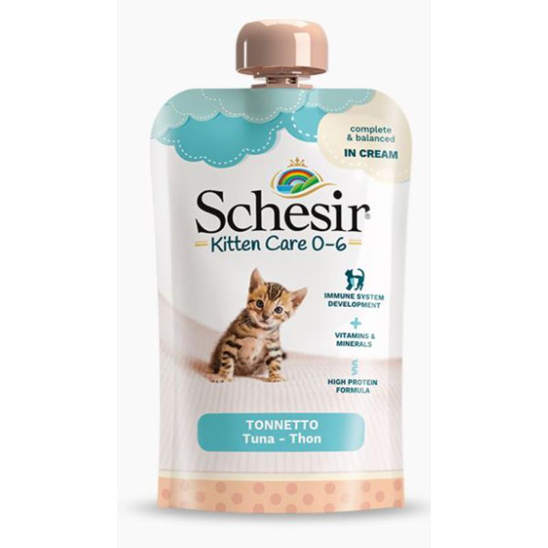 Product image: Schesir cat kitten tuna pouch 150gr-null
