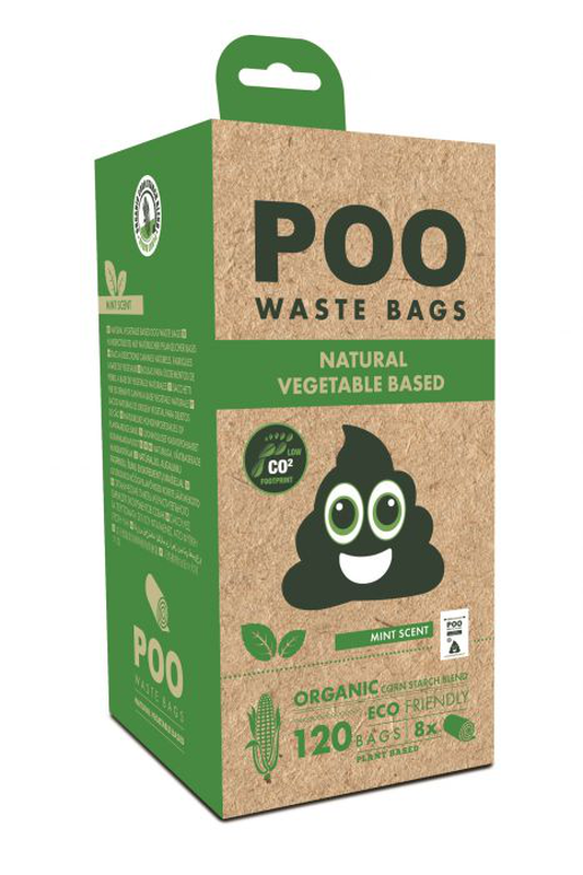 Product image: M-pets - 120 count mint scented poo bags, , medium-null