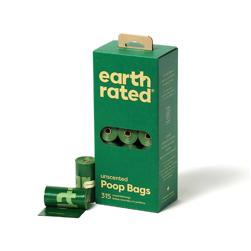Earth rated unscented poop bags-null