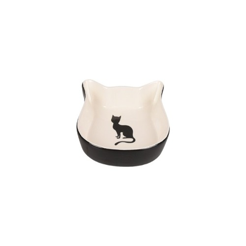 Flalmingo feeding and drinking bowl nala black & white 220ml, , medium-null