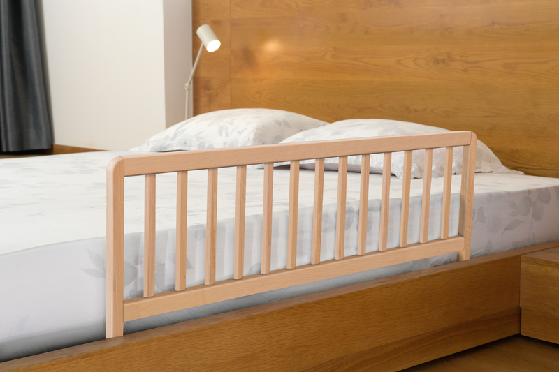 Wood bedrail varnished 110x38cm, , medium-null