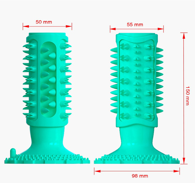 Pet cleaning teeth toy with sound - 5x5.5xh15cm-null