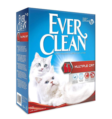 Ever clean cat litter multiple cat 10l, , medium