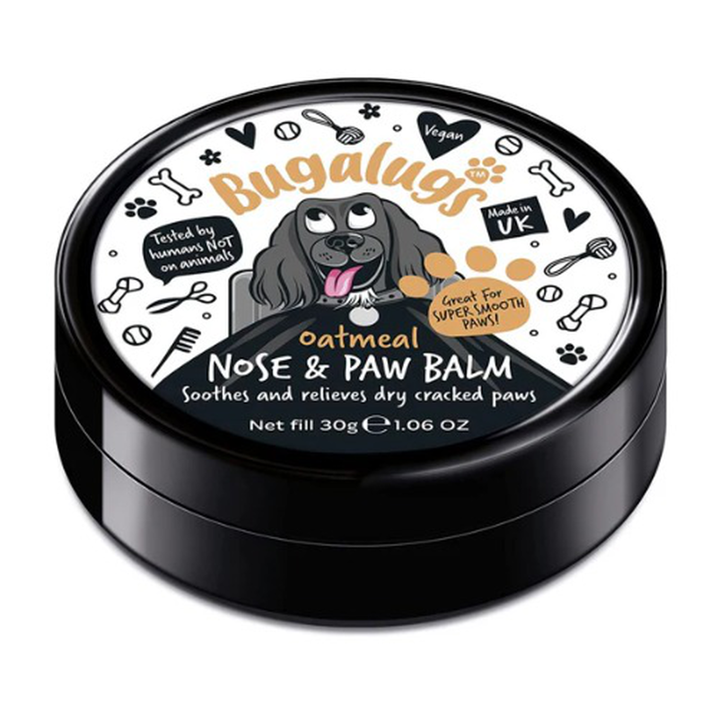 Bugalugs oatmeal nose & paw balm 30g, , medium-null