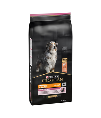 Pro plan medium & large adult 7+ sensitive skin salmon &sigma;&upsilon;&sigma;&kappa;&epsilon;&upsilon;&alpha;&sigma;&iota;&alpha; 14kg, , medium