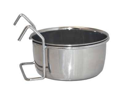 Pet platter hook on pet bowl 15cm/900ml/st.steel, , medium
