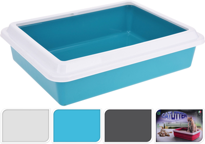 Pet toilet 43x33x11cm 3 assorted colors, , medium
