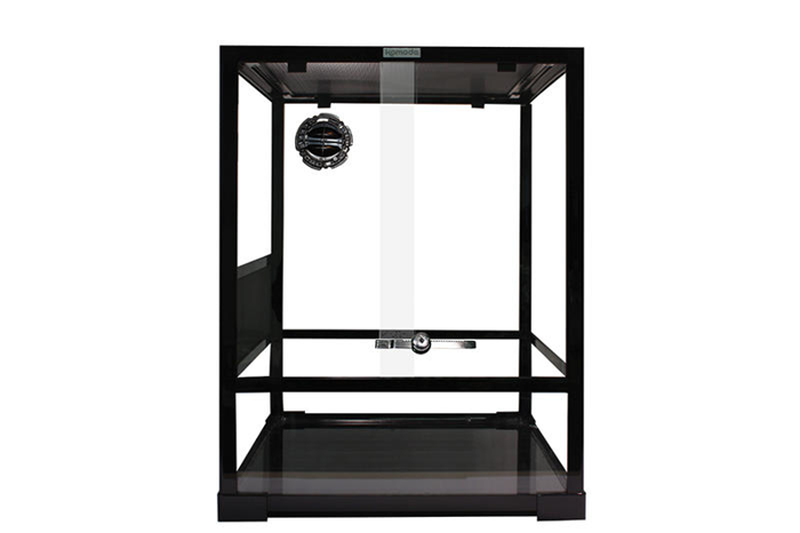 Product image: Terrarium glass flat packed 45x45x60cm/black, , medium-null