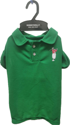 Green polo dog t-shirt - xxl, , medium