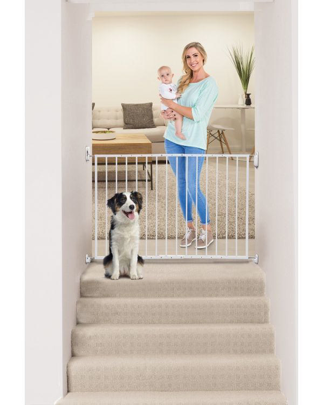 Dreambaby arizona gate white 68-112xh68cm, , medium-null