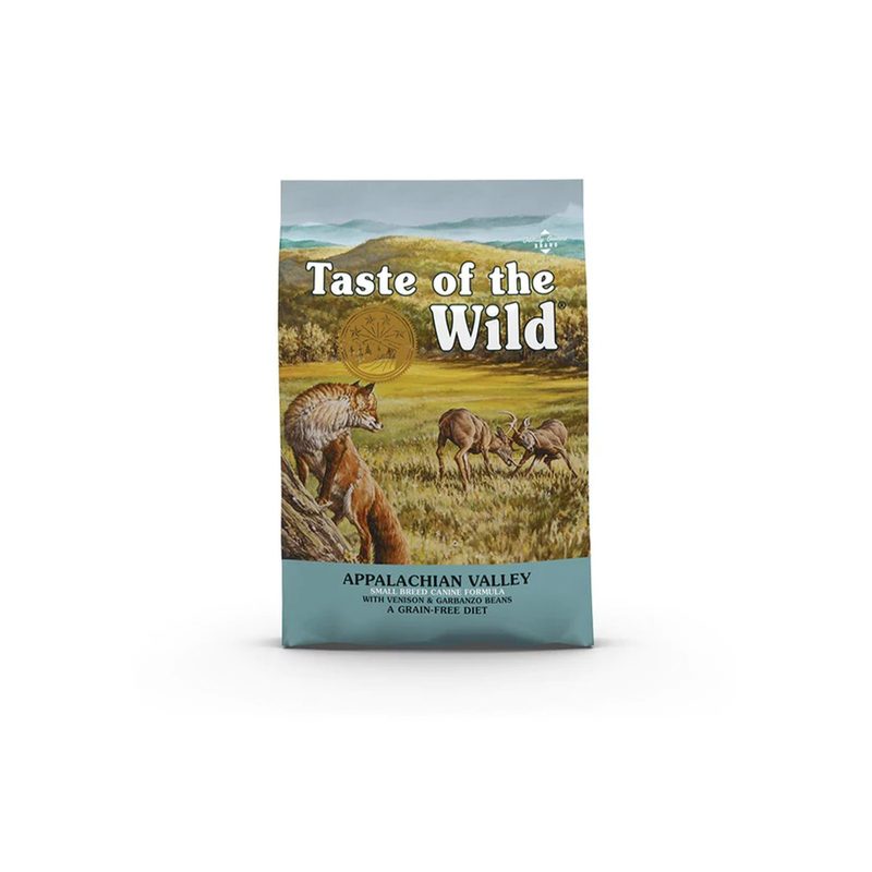 Taste of the wild adult small breed appalachian valley venison and garbanzo beans-null