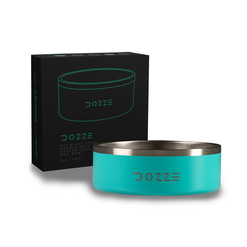 Aqua dozze dog bowl-null