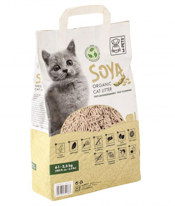 M-pets - soya organic cat litter-null