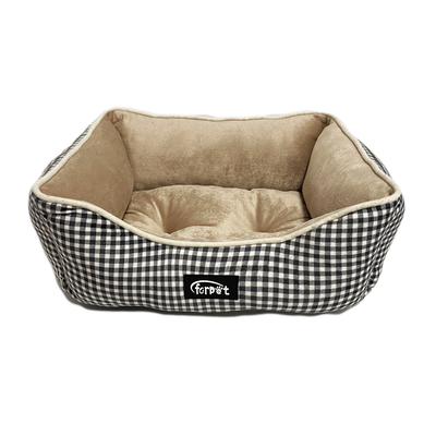 Shc dog bed 60x48x18cm stripe, , medium