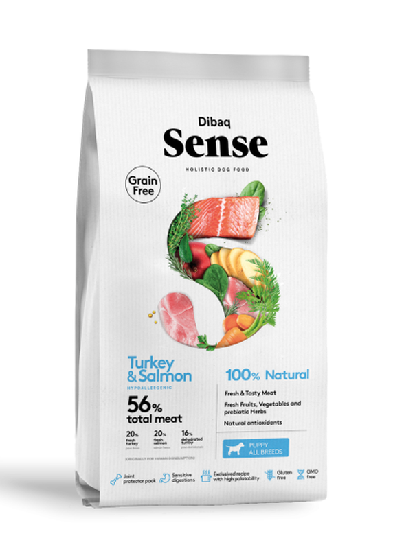 Product image: Dibaq sense puppy grain free salmon & turkey-null