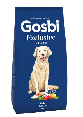Gosbi exclusive fish medium 3 kg, , medium
