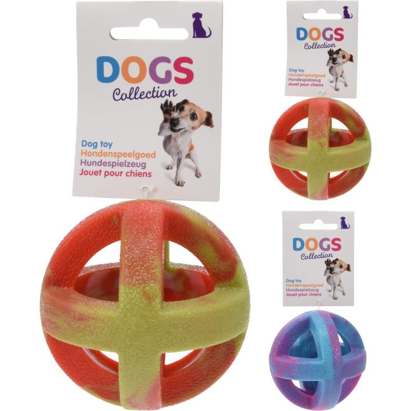 Dog toy ball - assorted colors, , medium-null
