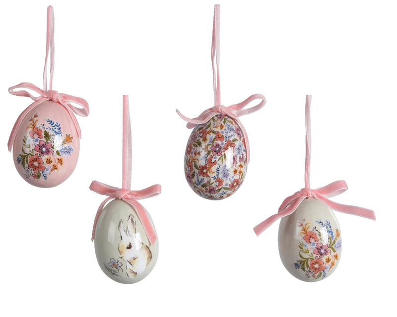 Egg with flower/bunny design, , medium-null