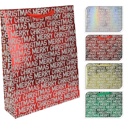 Christmas  giftbag  large - assorted designs, , medium