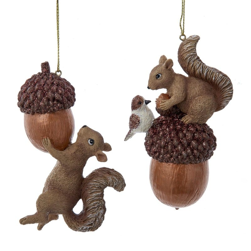 Orn.resin enchanted forest squirrel 2a 11cm, , medium-null
