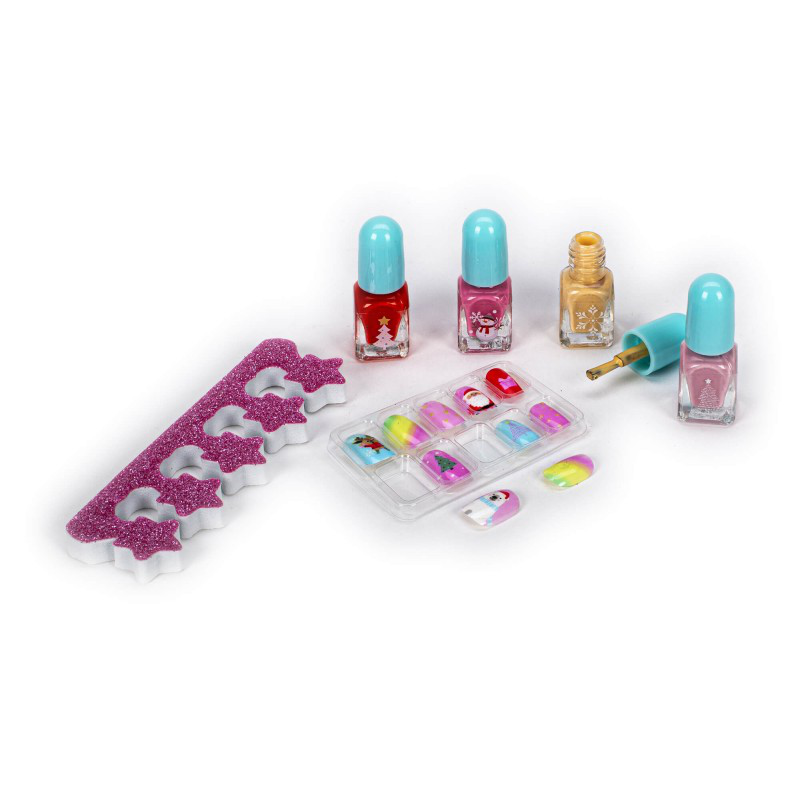X-mas false nail set for kids, , medium-null