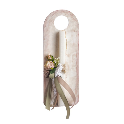 Easter candle - flowers, , medium