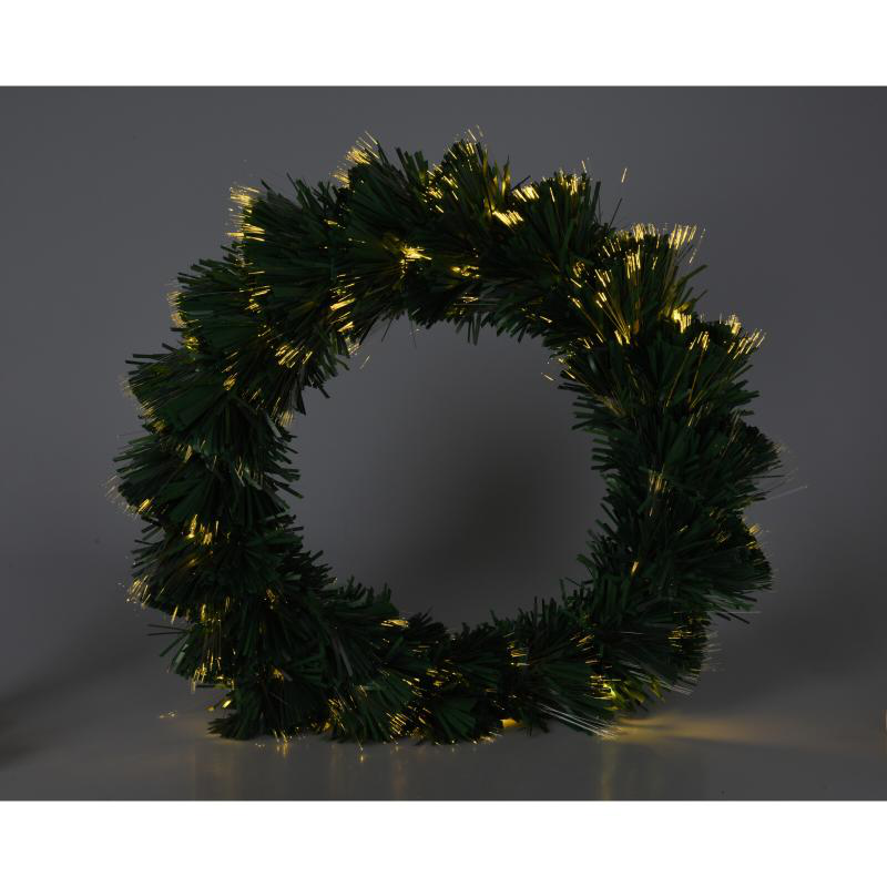 Wreath with optic fiber 50cm, , medium image number null