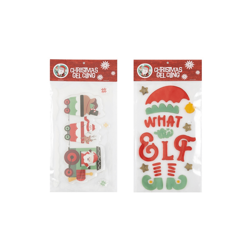 Product image: Χριστουγεννιάτικο αυτοκόλλητο gel παραθύρου 5718, , medium-null