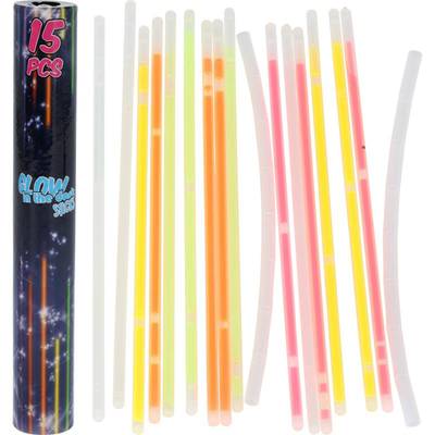 Glow sticks 15pcs 22cm, , medium