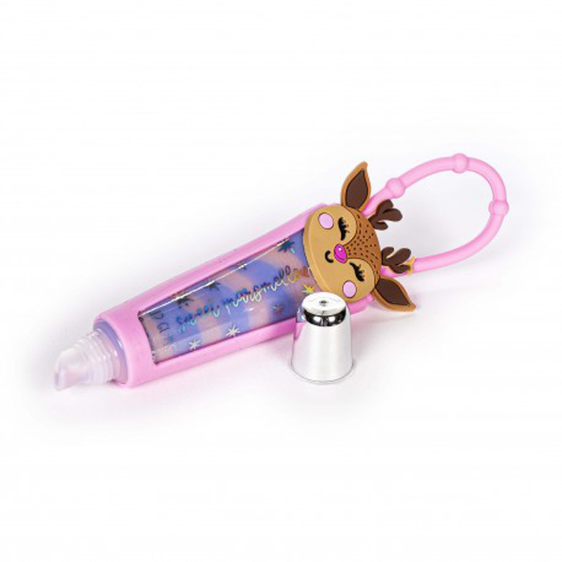 Christmas lip gloss - renna, , medium-null