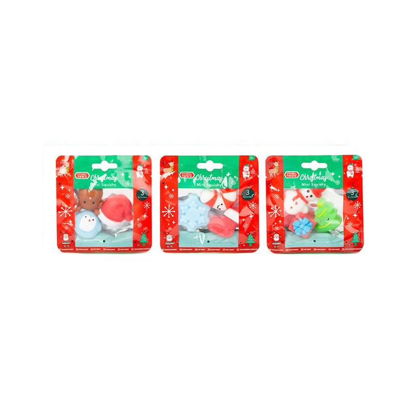 Christmas mini squishies 3 pack, , medium-null