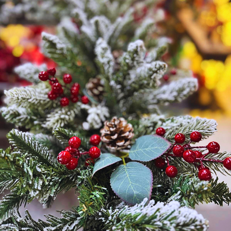 Product image: Xmas artificial snowy stem 30cm, , medium-null