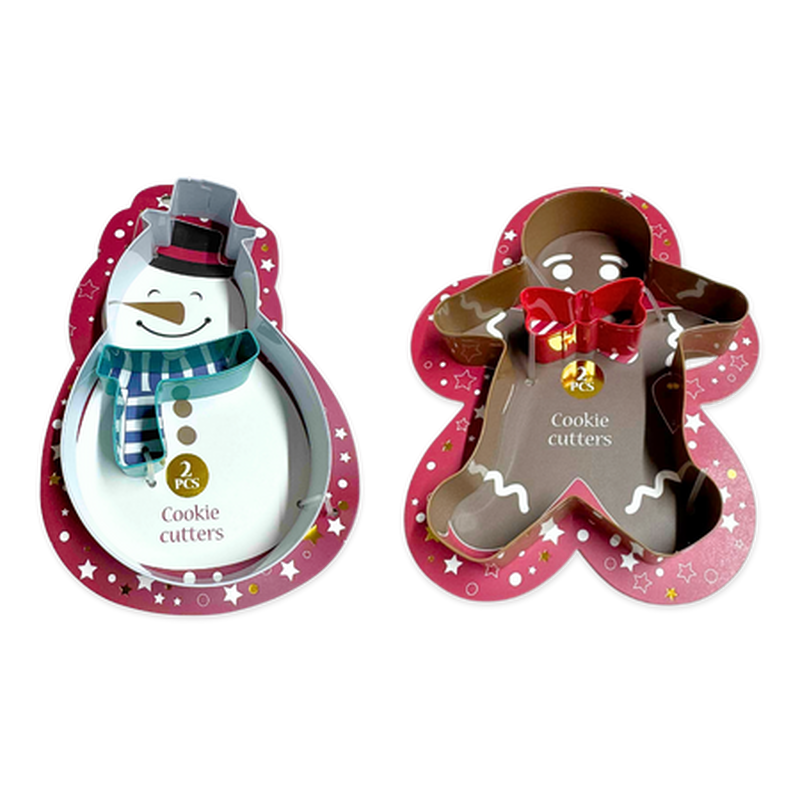 Christmas cookies cutter 2 pcs set, , medium-null