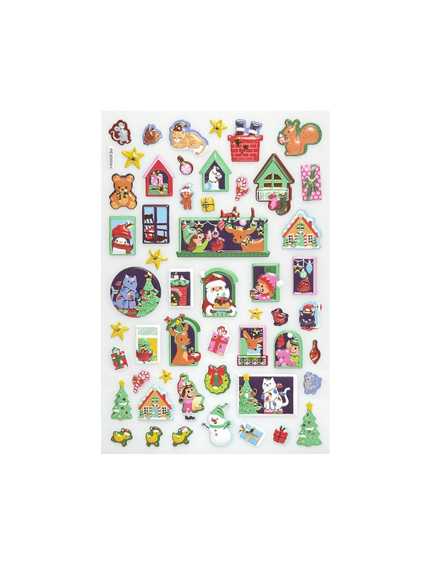 Product image: Christmas calendar with stickers, , medium-null