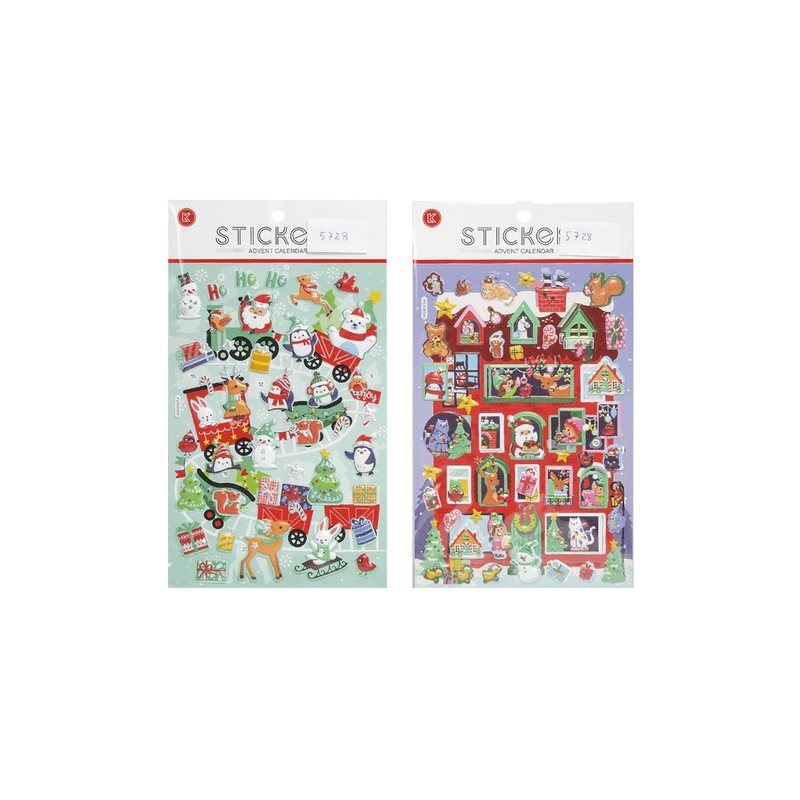 Product image: Christmas calendar with stickers, , medium-null