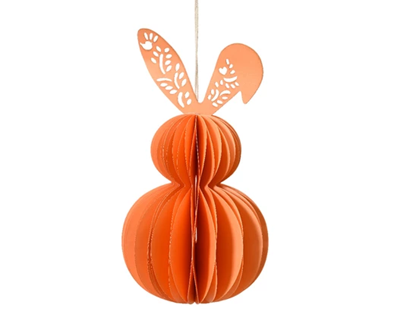 Bunny paper orange, , medium-null