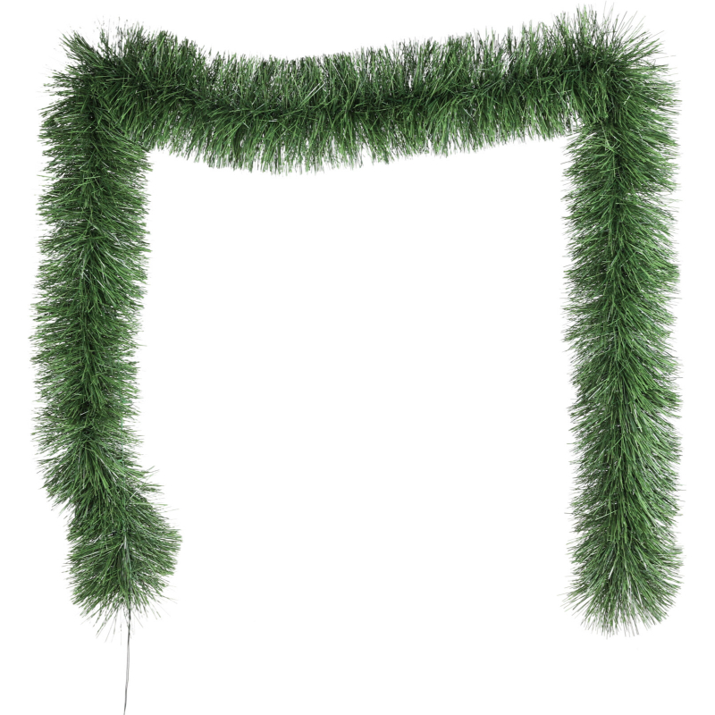 Χριστουγεννιατικη γιρλαντα pvc 274cm 380gr πρασινη - διαφορα σχεδια, , medium-null