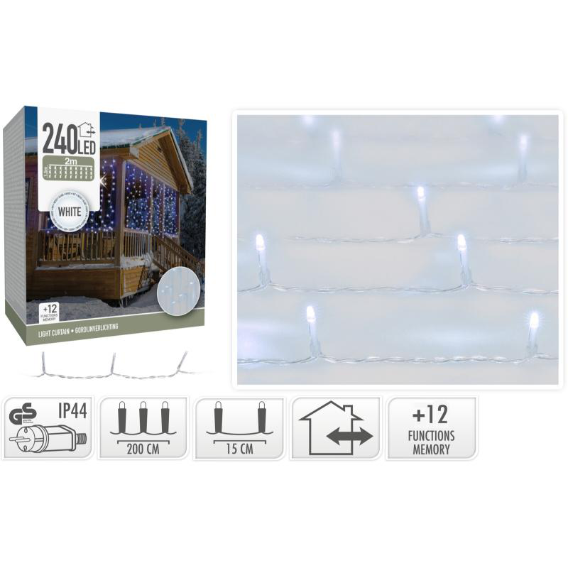 Product image: Led curtain lights 240led, , medium-null