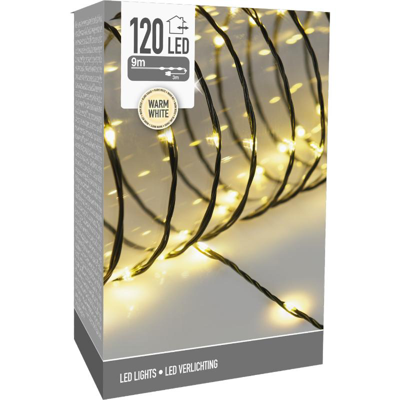 Product image: Φωτακια led 120led - ζεστο ασπρο, , medium-null