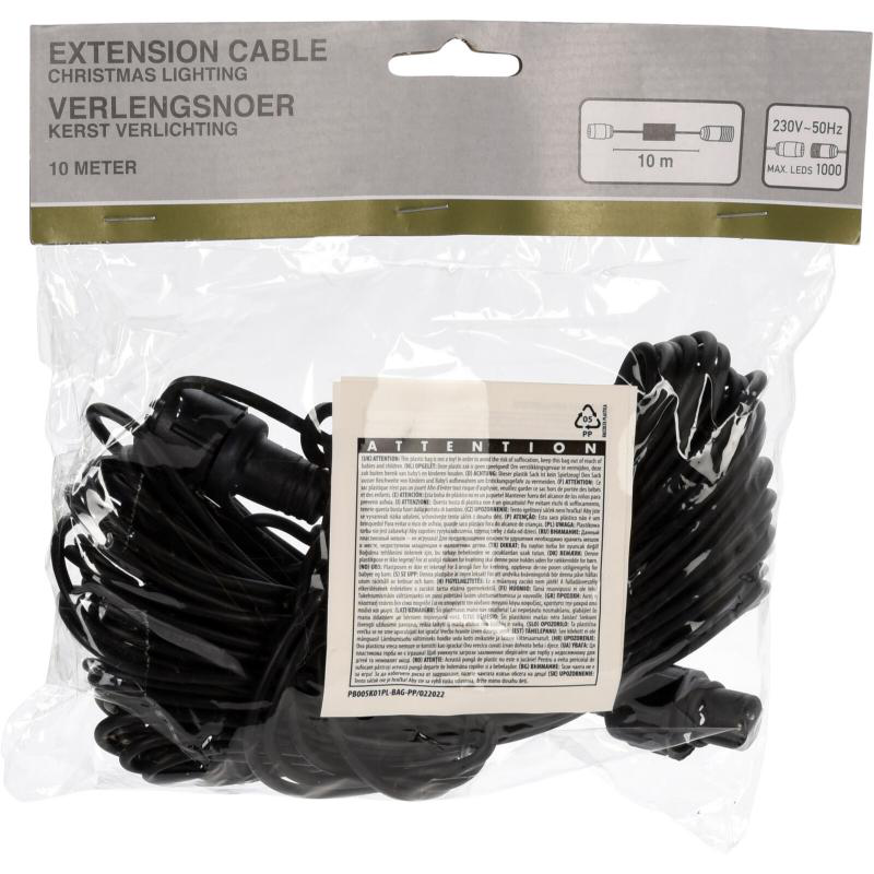 Christmas lighting extension cable 10m, , medium-null