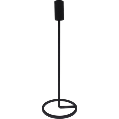 Candle holder 31cm - black, , medium