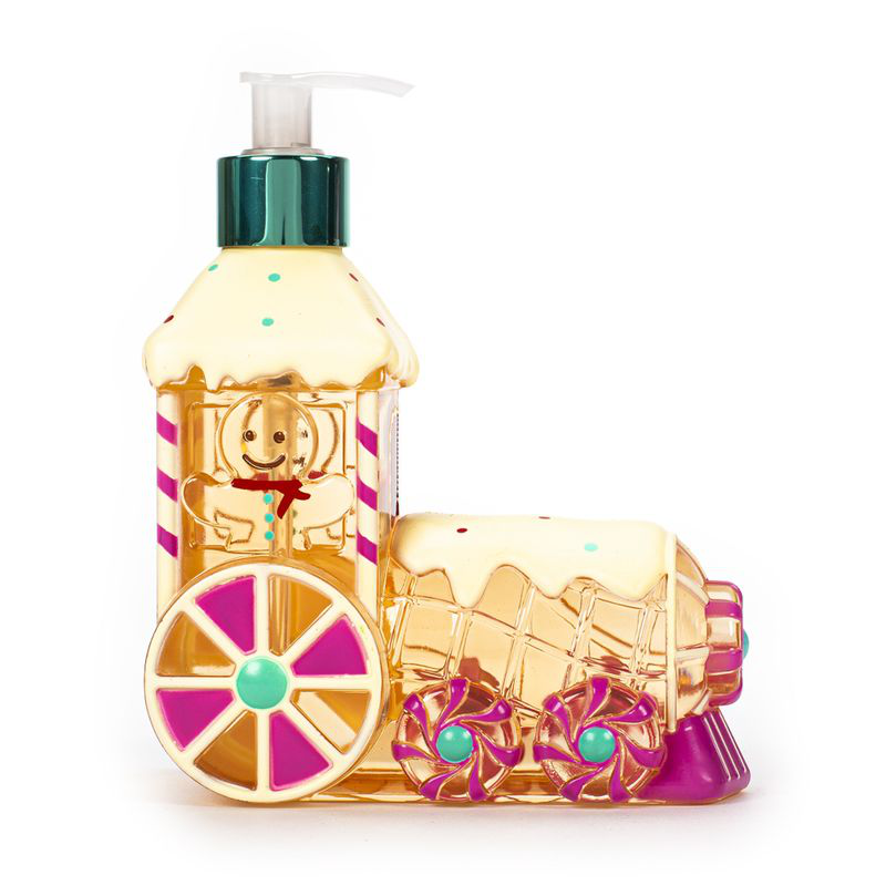 Gingerbread train hand soap - 500ml, , medium-null
