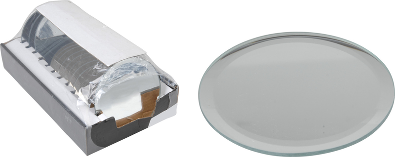 Candle plate mirror 10cm, , medium-null