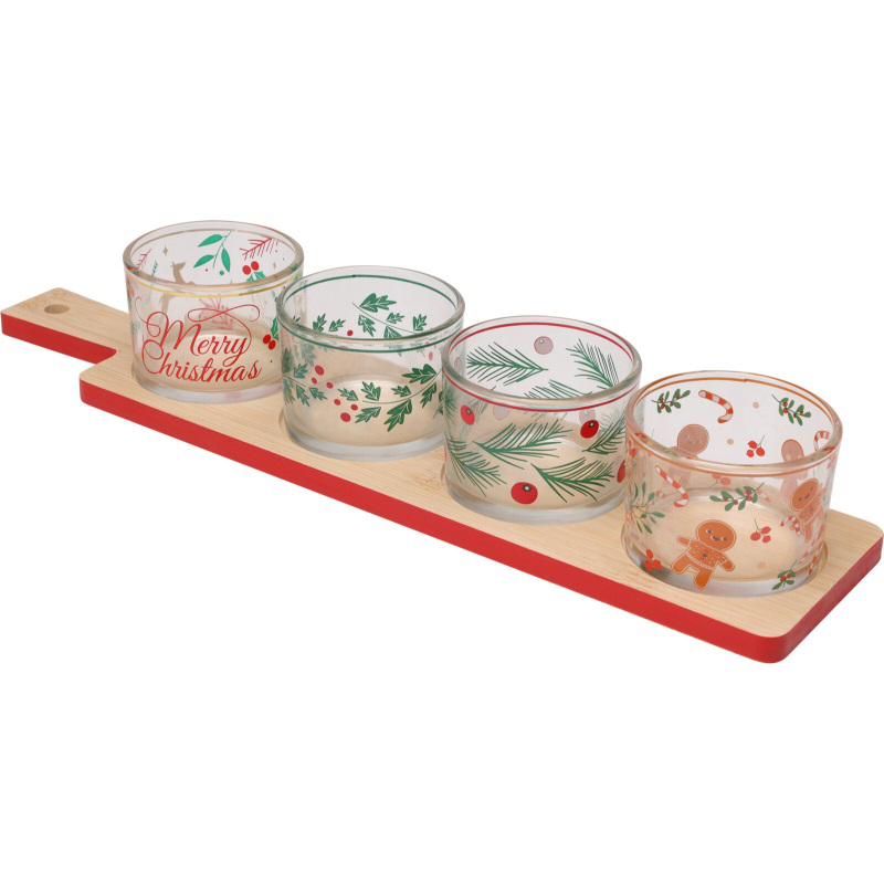 Χριστουγεννιατικο σετ σερβιρισματος 5τμχ - διαφορα σχεδια, , medium-null