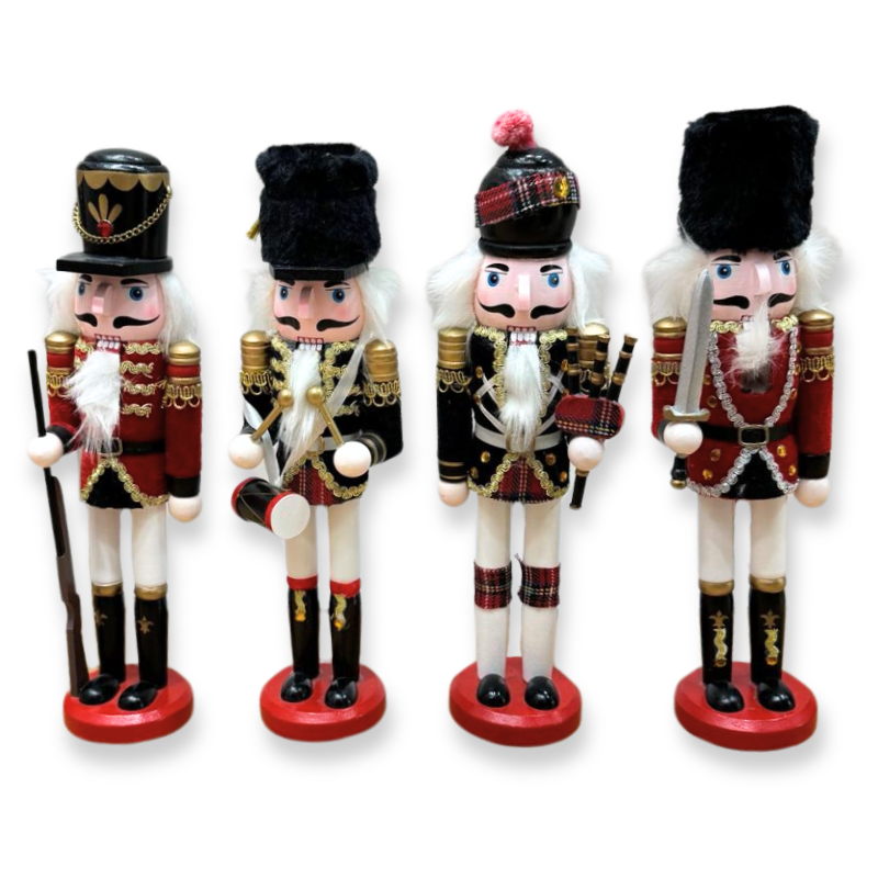 Product image: Christmas wooden soldier 30cm (1pc random selection), , medium-null