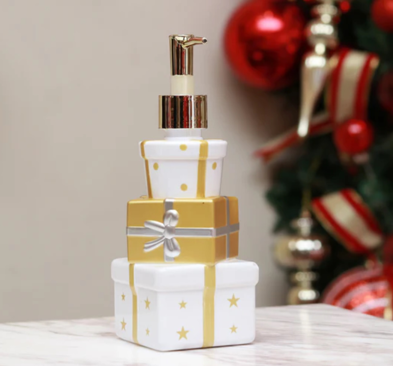 X-mas gold gifts hand soap - 500ml, , medium-null