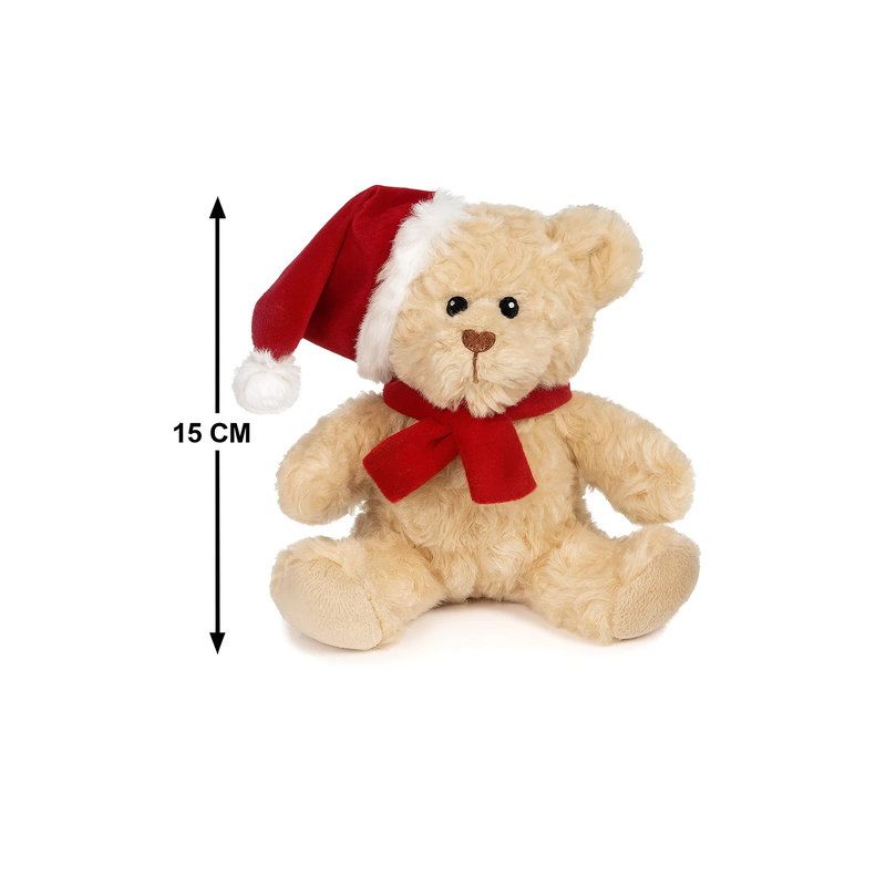 Christmas plush teddy bear 15cm, , medium-null