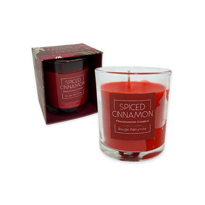 Xmas candle gift set cinnamon spice, , medium