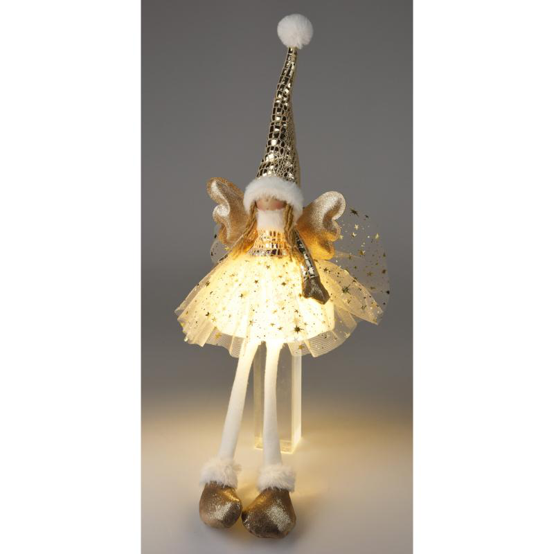 Angel girl w&iota;&tau;&eta; led 60cm - gold, , medium-null