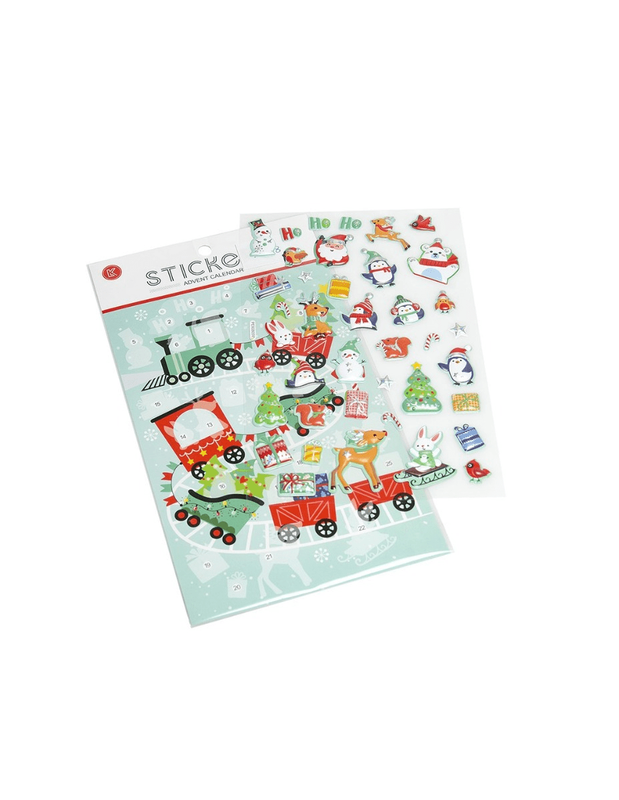 Product image: Christmas calendar with stickers, , medium-null